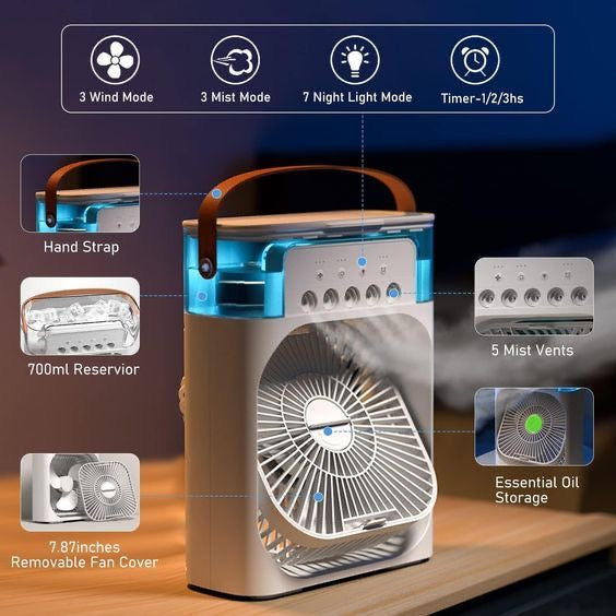 SmartMart® Mini Portable Air Cooling Fan SmartMart®