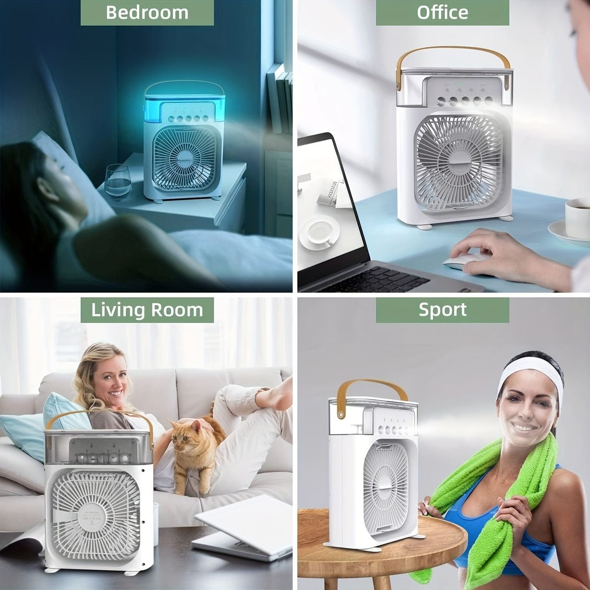 SmartMart® Mini Portable Air Cooling Fan SmartMart®