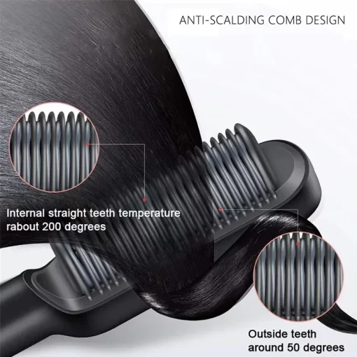 SmartMart® 2-in-1 HAIR STRAIGHTENER COMB SmartMart®